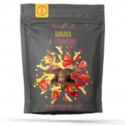 RHACOFOOD, BANANA & FRAGOLA 50g